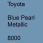 Preview: Toyota, Blue Pearl Metallic, 8000.